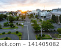 A view of Chofu Driving School at dusk, 1-chome, Kikunodai, Chofu City, Tokyo 141405082