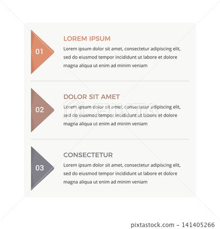 Triangle Arrow List Infographic Triangle Arrow List Infographic 141405266