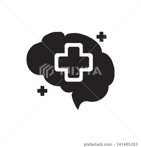 Mental Health Brain Icon Mental Health Brain Icon 141405283