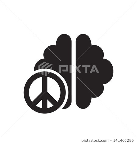 Peace of Mind Brain Icon Peace of Mind Brain Icon 141405296