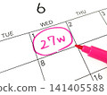 Calendar for 27 weeks of pregnancy 141405588