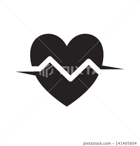 Heartbeat Icon Heartbeat Icon 141405604