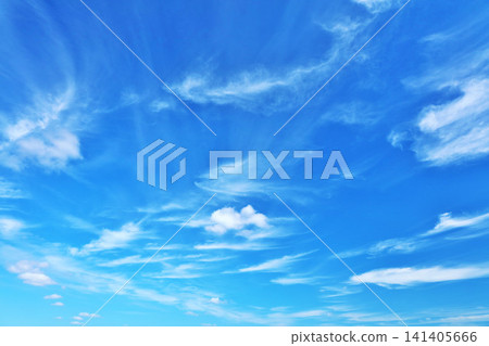 秋天天空和雲彩 秋天天空和雲彩 141405666