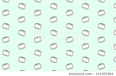 Simple shumai pattern background material Simple shumai pattern background material 141405964