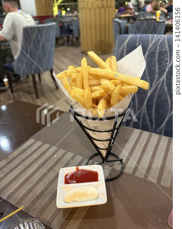 Stylish potatoes to eat at a hotel Stylish potatoes to eat at a hotel 141406156