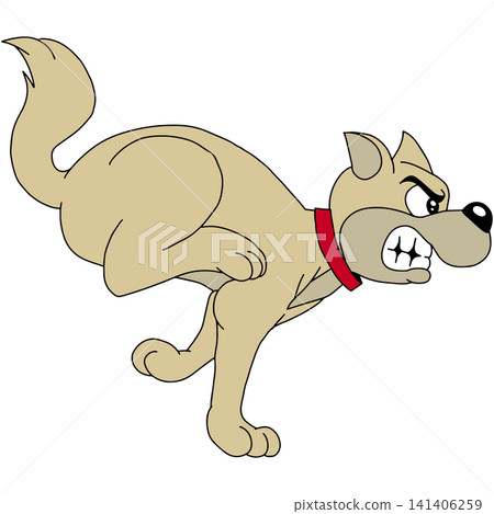 Hand-drawn animal illustration ☆ Dog Hand-drawn animal illustration ☆ Dog 141406259