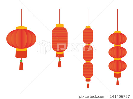 Chinese lanterns vector assets illustrations Chinese lanterns vector assets illustrations 141406737