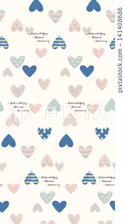 Soft Pastel Watercolor Floral Lace Border and Ornate Square Print Pattern Collection Soft Pastel Watercolor Floral Lace Border and Ornate Square Print Pattern Collection 141408686