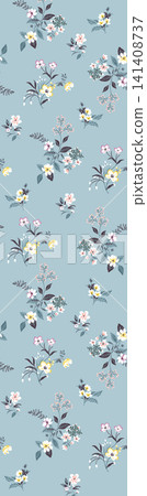 Soft Pastel Watercolor Floral Lace Border and Ornate Square Print Pattern Collection Soft Pastel Watercolor Floral Lace Border and Ornate Square Print Pattern Collection 141408737