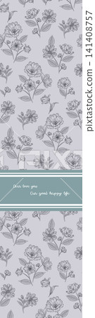 Soft Pastel Watercolor Floral Lace Border and Ornate Square Print Pattern Collection Soft Pastel Watercolor Floral Lace Border and Ornate Square Print Pattern Collection 141408757