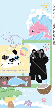 Sweet Kawaii Cartoon Cat Dessert Check Lace and Geometric Seamless Pattern Collection Sweet Kawaii Cartoon Cat Dessert Check Lace and Geometric Seamless Pattern Collection 141409425