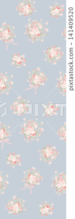 Dreamy Soft Pastel Watercolor Dense Floral Seamless Pattern Collection Dreamy Soft Pastel Watercolor Dense Floral Seamless Pattern Collection 141409520