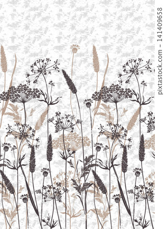 Soft Pastel Watercolor Tulip Rose and Ditsy Wildflower Seamless Pattern Collection Soft Pastel Watercolor Tulip Rose and Ditsy Wildflower Seamless Pattern Collection 141409658