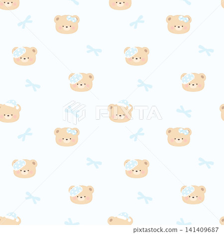 Soft Pastel Watercolor Tulip Rose and Ditsy Wildflower Seamless Pattern Collection Soft Pastel Watercolor Tulip Rose and Ditsy Wildflower Seamless Pattern Collection 141409687