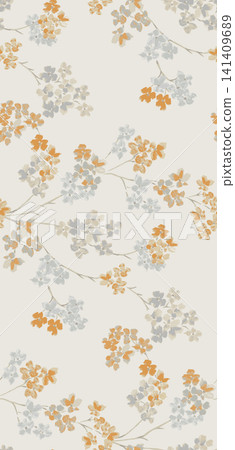 Soft Pastel Watercolor Tulip Rose and Ditsy Wildflower Seamless Pattern Collection Soft Pastel Watercolor Tulip Rose and Ditsy Wildflower Seamless Pattern Collection 141409689