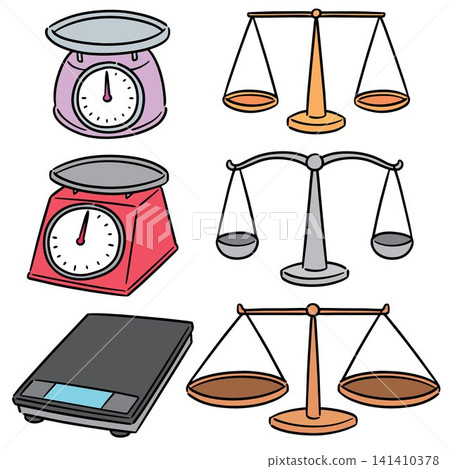 vector set of weighing machine vector set of weighing machine 141410378