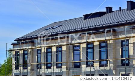 New multistory apartment buildings under construction New multistory apartment buildings under construction 141410457