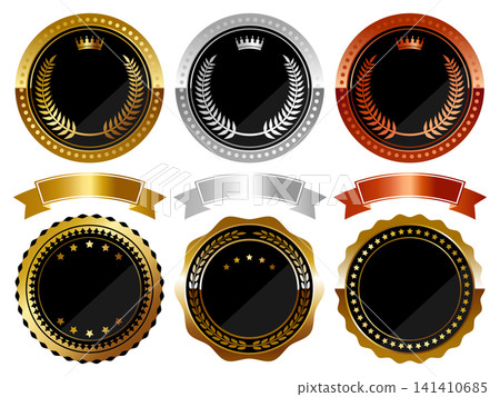 A set of 6 high-quality emblem frames in black, perfect for e-commerce site promotions. A set of 6 high-quality emblem frames in black, perfect for e-commerce site promotions. 141410685