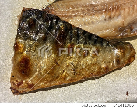 家常風味，簡單易做的烤鯖魚和條紋鯖魚。 141411390