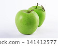 green apples isolated on white background 141412577