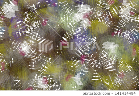 以霧為靈感的手繪插畫背景素材。 以霧為靈感的手繪插畫背景素材。 141414494