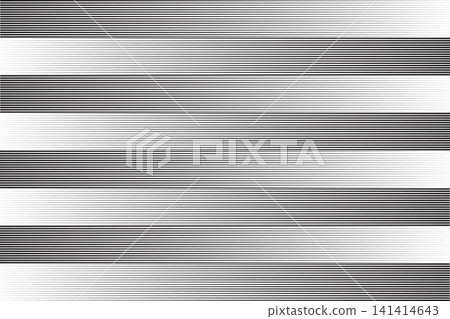 Background with repeated black horizontal straight parallel lines with faded halftone effect. Simple gradation print. Blinds texture. Vector graphic illustration Background with repeated black horizontal straight parallel lines with faded halftone effect. Simple gradation print. Blinds texture. Vector graphic illustration 141414643