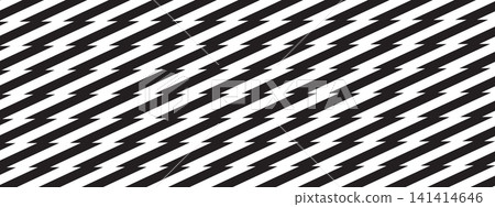 Wallpaper with repeating black and white zigzag lines. Thunder bolt background. Jagged stripes pattern. Energy, flash light, shock or danger anime comic print. Vector graphic illustration Wallpaper with repeating black and white zigzag lines. Thunder bolt background. Jagged stripes pattern. Energy, flash light, shock or danger anime comic print. Vector graphic illustration 141414646