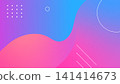 Colorful Gradient Background with Abstract Shapes for Design and Art Use 141414673