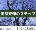 背景文字展示了出售家庭住宅的步驟。 141415091