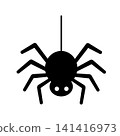 Halloween spider pictogram 141416973