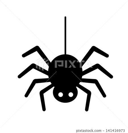 Halloween spider pictogram Halloween spider pictogram 141416973