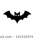 Halloween bat pictogram 141416974