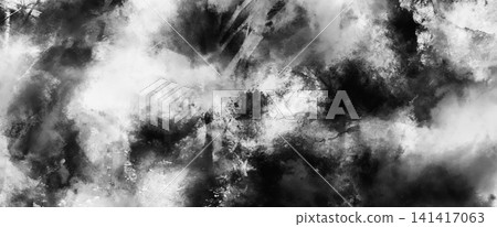 Abstract ink painting background material 141417063