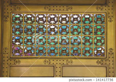 April 25 2026 Ueno Toshogu Shrine Gilded Decorative Lattice Window April 25 2026 Ueno Toshogu Shrine Gilded Decorative Lattice Window 141417736