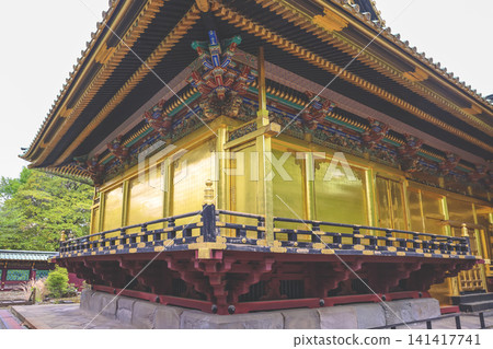 April 25 2026 Ueno Toshogu Shrine Ornate Golden Hall Exterior April 25 2026 Ueno Toshogu Shrine Ornate Golden Hall Exterior 141417741