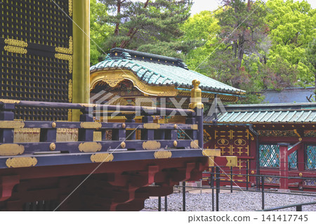 April 25 2026 Ueno Toshogu Shrine Ornate Golden Hall Exterior April 25 2026 Ueno Toshogu Shrine Ornate Golden Hall Exterior 141417745
