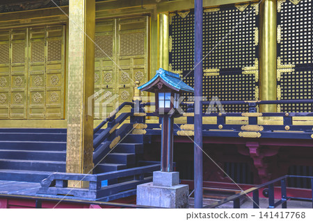 April 25 2026 Ueno Toshogu Shrine Ornate Golden Hall Exterior April 25 2026 Ueno Toshogu Shrine Ornate Golden Hall Exterior 141417768