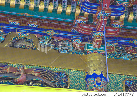 April 25 2026 Ueno Toshogu Shrine Ornate Painted Ceiling Relief April 25 2026 Ueno Toshogu Shrine Ornate Painted Ceiling Relief 141417778