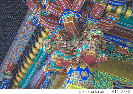 April 25 2026 Ueno Toshogu Shrine Ornate Painted Ceiling Relief April 25 2026 Ueno Toshogu Shrine Ornate Painted Ceiling Relief 141417780