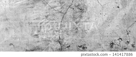 A banner featuring the texture of a cracked and weathered concrete wall. 141417886