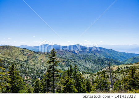 A magnificent view from Shiga Kogen A magnificent view from Shiga Kogen 141418328