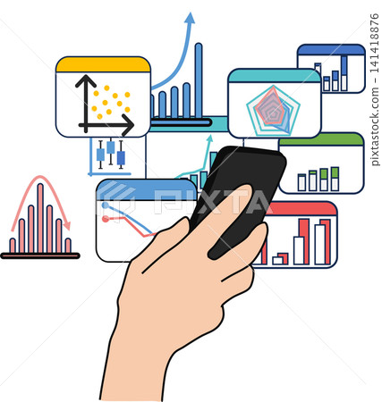 Illustration of business strategy Illustration of business strategy 141418876