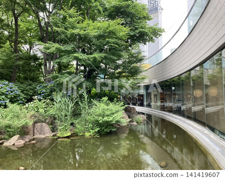 梅田藍天大廈下方的花園 梅田藍天大廈下方的花園 141419607