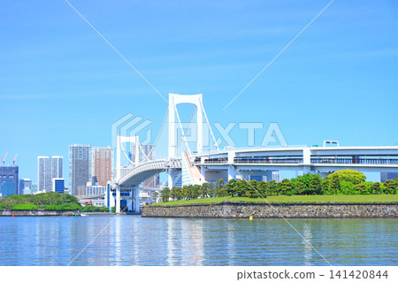 東京都港區彩虹橋風景 東京都港區彩虹橋風景 141420844