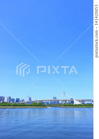 東京都港區彩虹橋風景 東京都港區彩虹橋風景 141420853