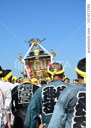 神奈川縣濱越祭的景象 神奈川縣濱越祭的景象 141421399