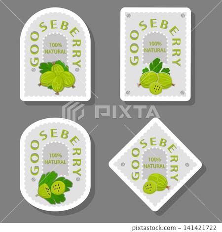Sweet juicy tasty natural eco product gooseberry 141421722