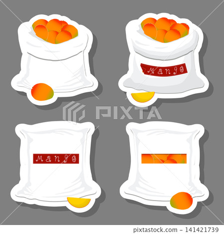 Sacks with natural food 141421739