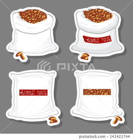 Sacks with natural food Sacks with natural food 141421744