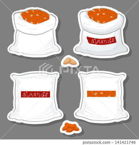 Sacks with natural food Sacks with natural food 141421746